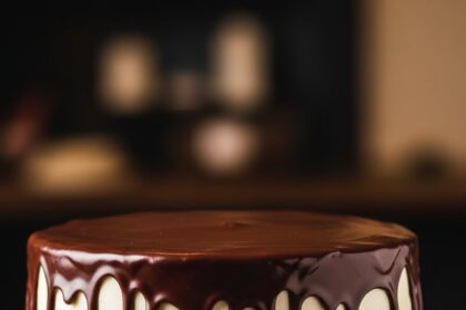 Triple Chocolate Fudge Cake