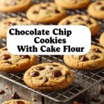 Chocolate Chip Cookies With Cake Flour