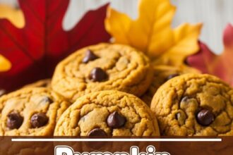 Pumpkin Chocolate Chip Cookies With Cake Mix