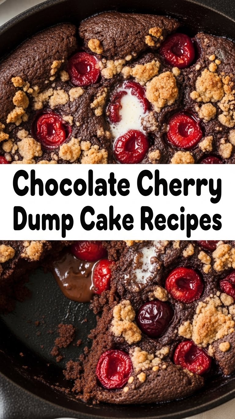 Chocolate Cherry Dump Cake Recipes