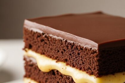 Chocolate Custard Cake