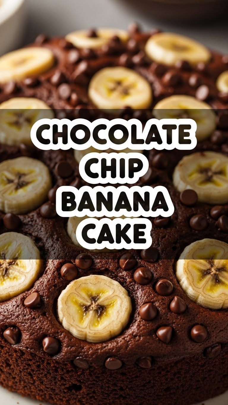Chocolate Chip Banana Cake