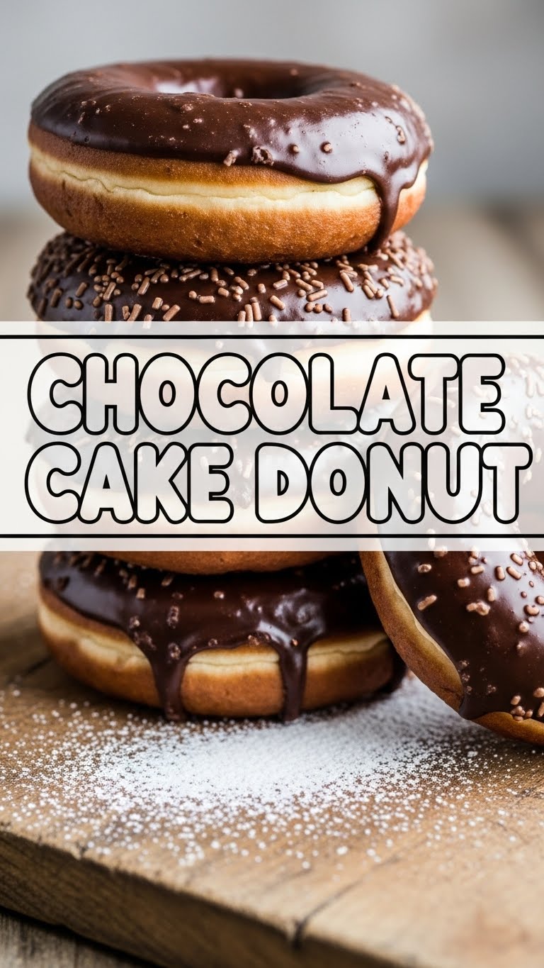 Chocolate Cake Donut