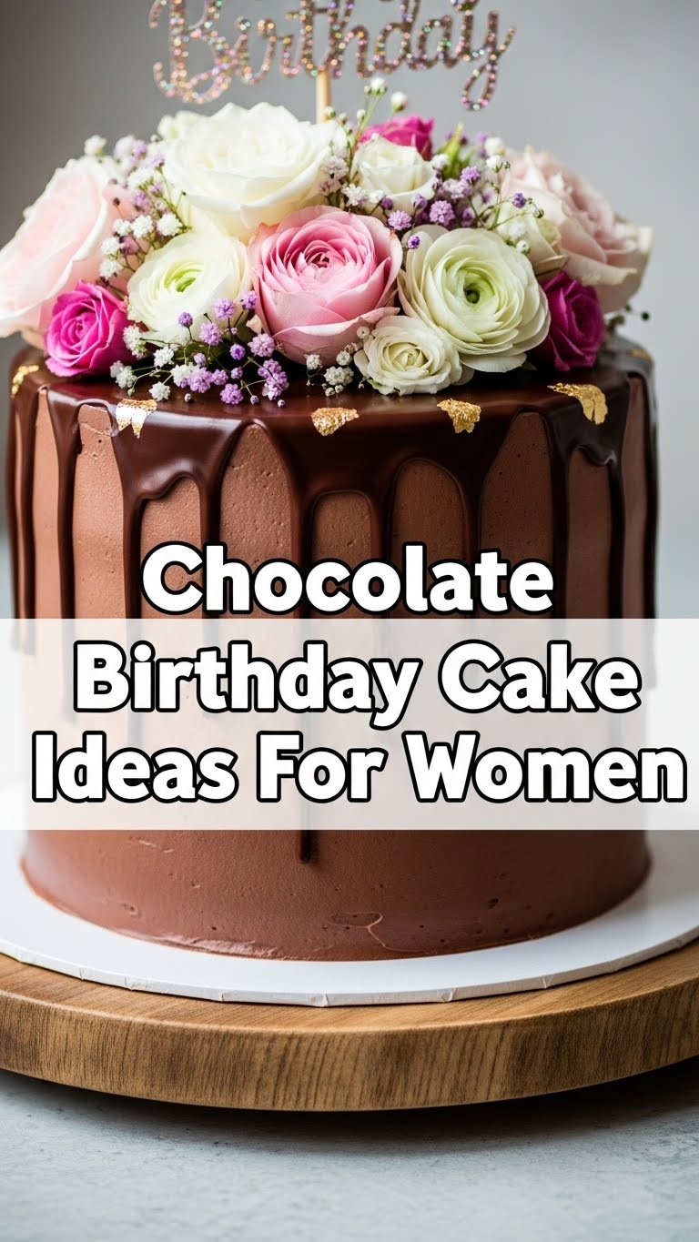 Chocolate Birthday Cake Ideas For Women