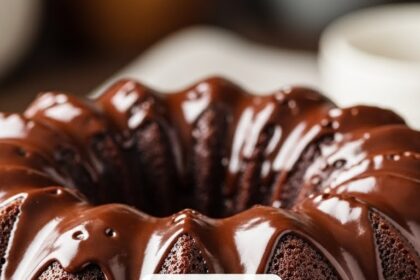 Triple Chocolate Bundt Cake Recipe