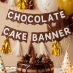 Chocolate Cake Banner