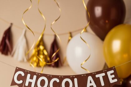 Chocolate Cake Banner