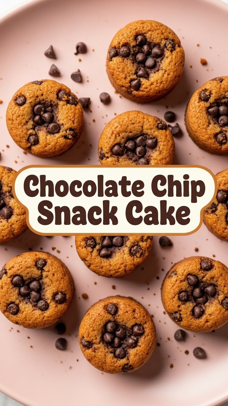 Chocolate Chip Snack Cake