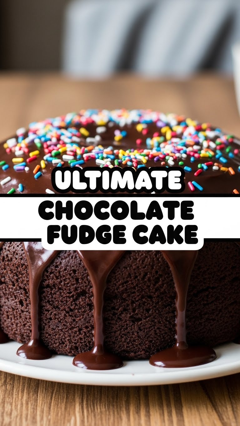 Ultimate Chocolate Fudge Cake