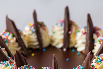 Cake With Chocolate Drip