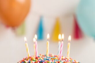 Chocolate Peanut Butter Birthday Cake