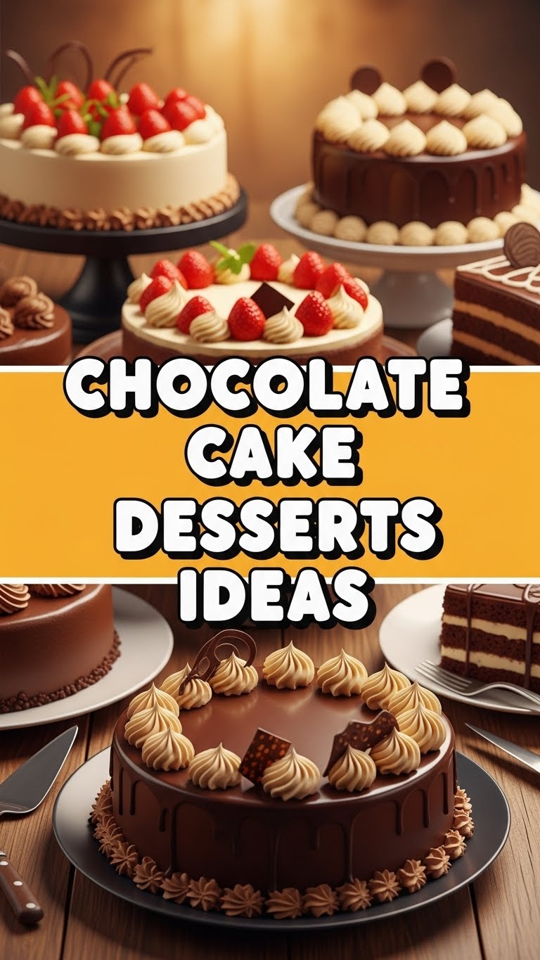 Chocolate Cake Desserts Ideas