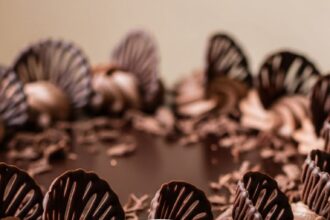 Triple Chocolate Cake Decoration