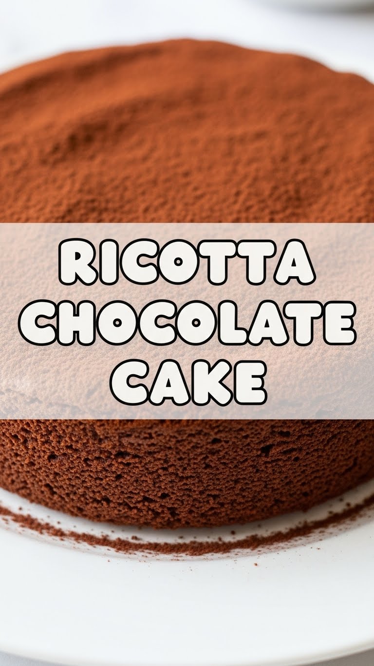 Ricotta Chocolate Cake