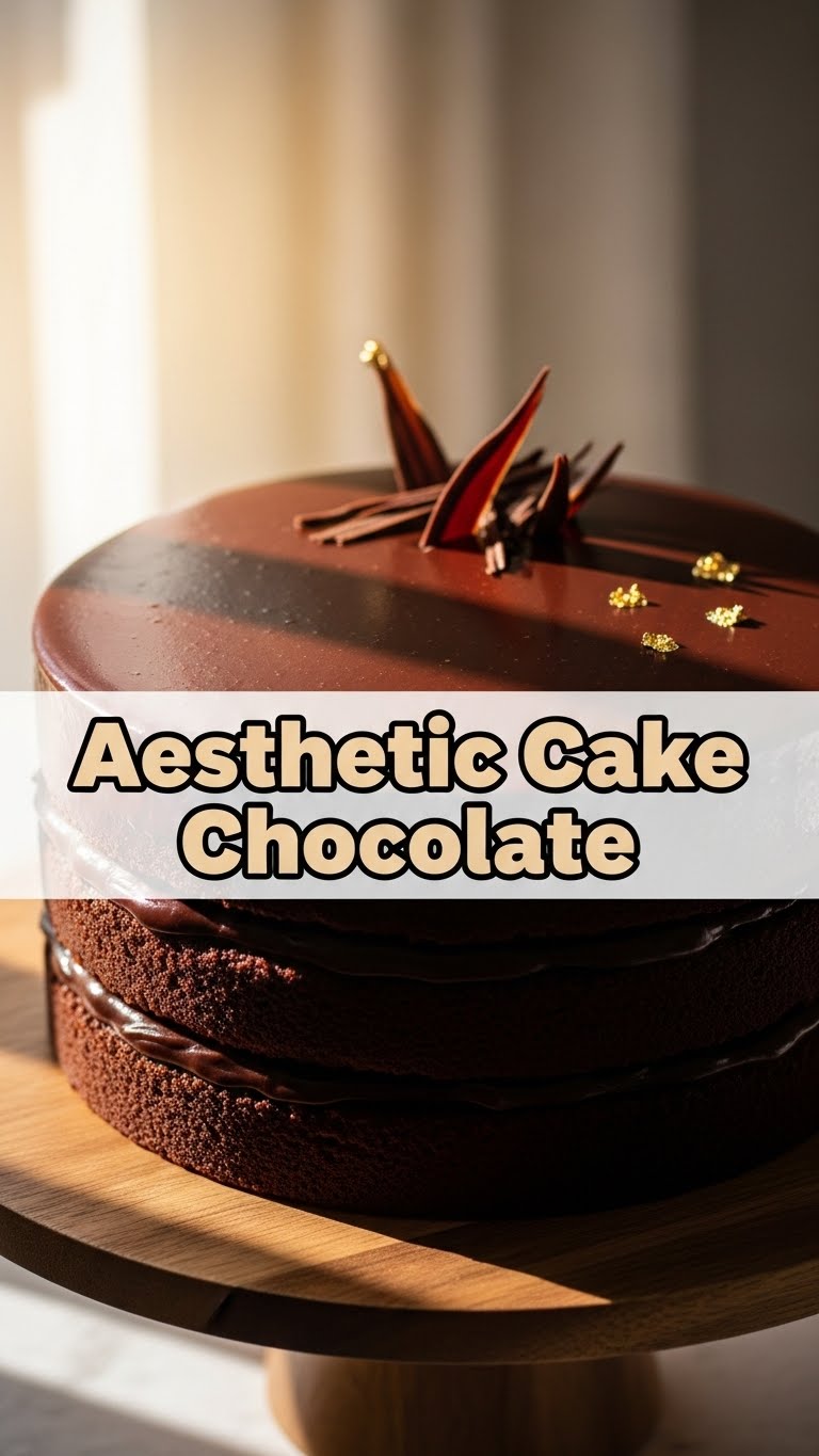Aesthetic Cake Chocolate