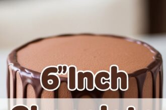 6 Inch Chocolate Cake