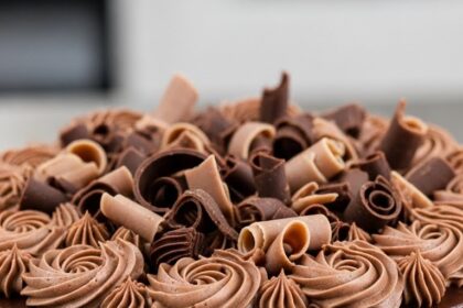 Decorating Chocolate Cake