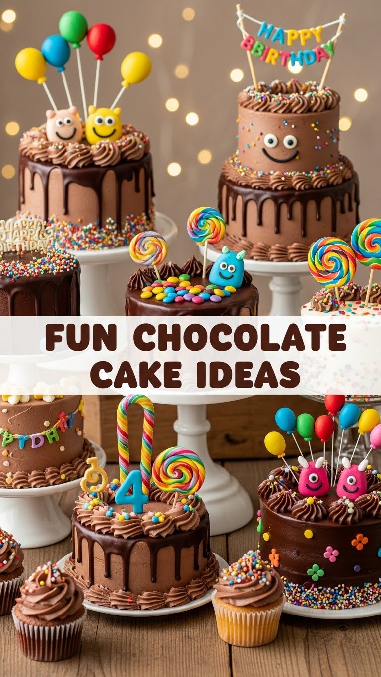 Fun Chocolate Cake Ideas