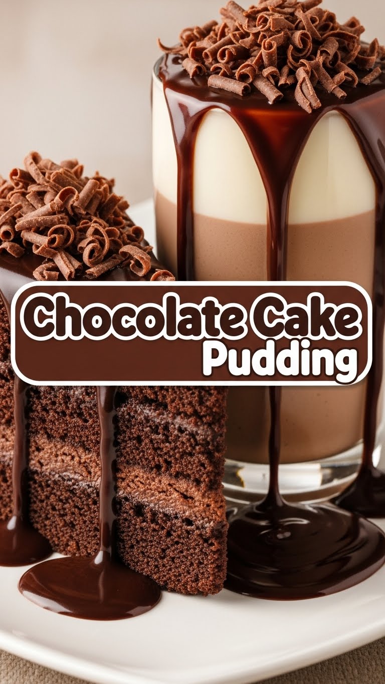 Chocolate Cake Pudding