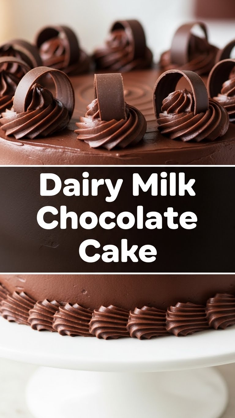 Dairy Milk Chocolate Cake