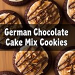German Chocolate Cake Mix Cookies