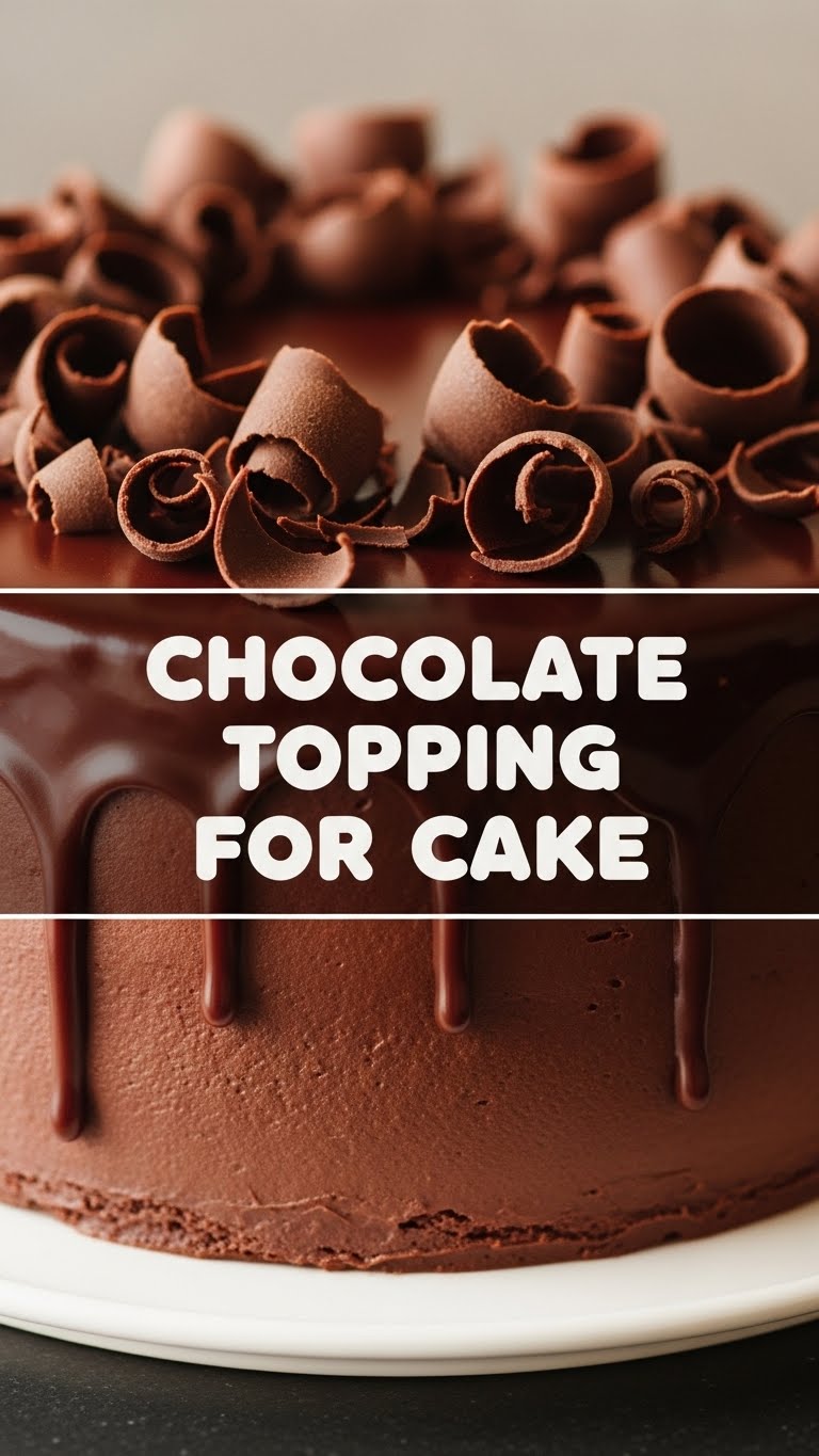 Chocolate Topping For Cake
