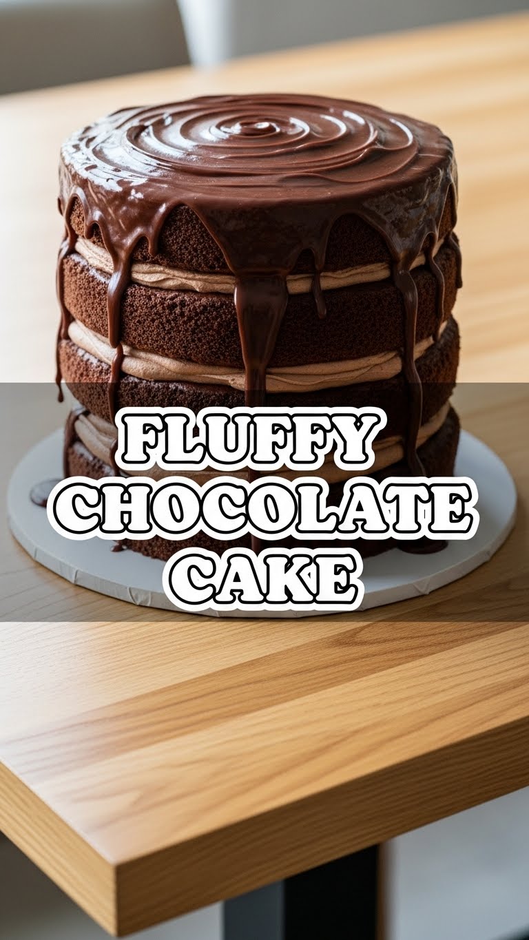 Fluffy Chocolate Cake