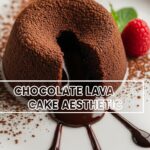Chocolate Lava Cake Aesthetic