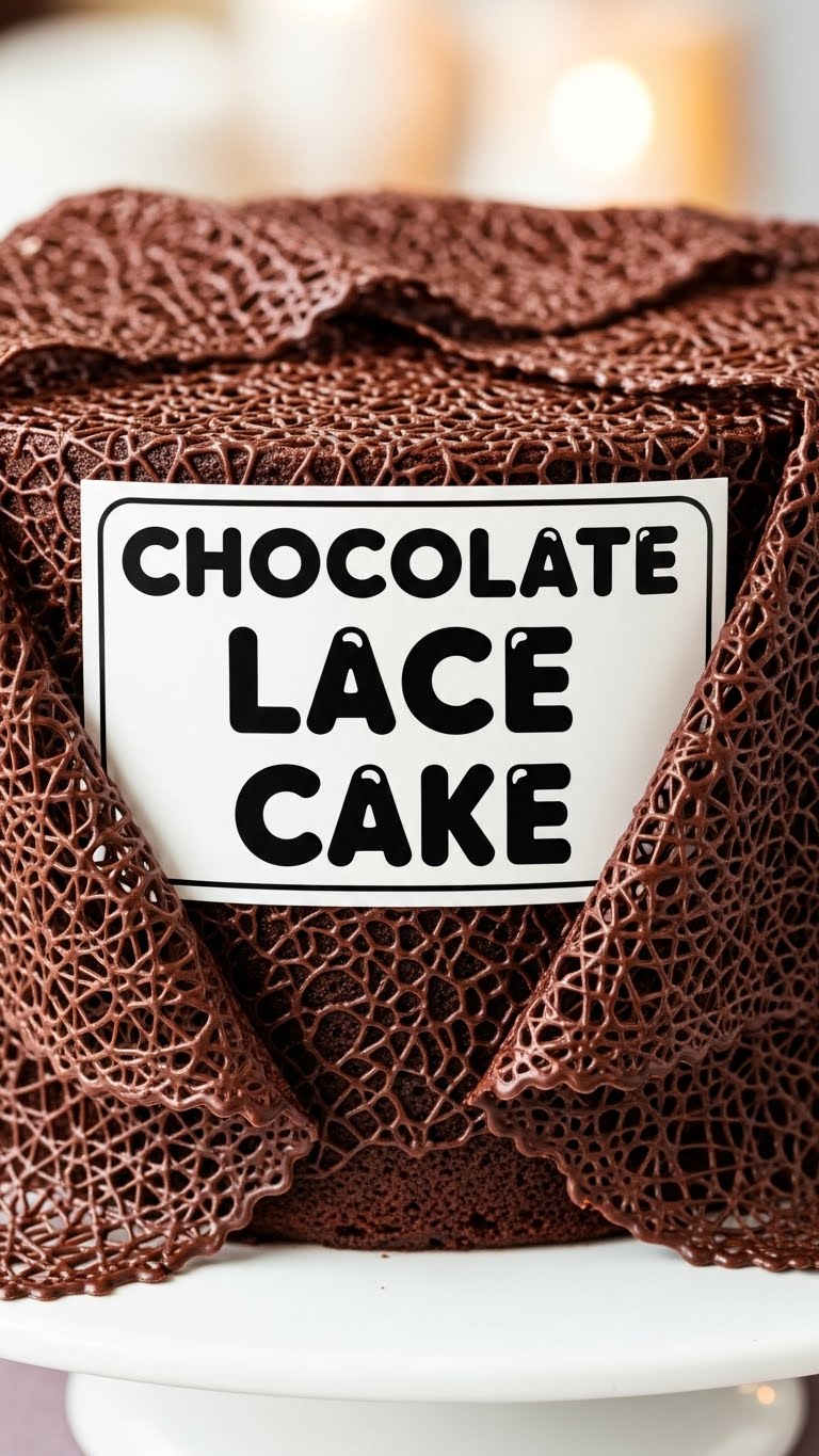 Chocolate Lace Cake