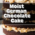 Moist German Chocolate Cake