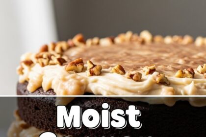 Moist German Chocolate Cake