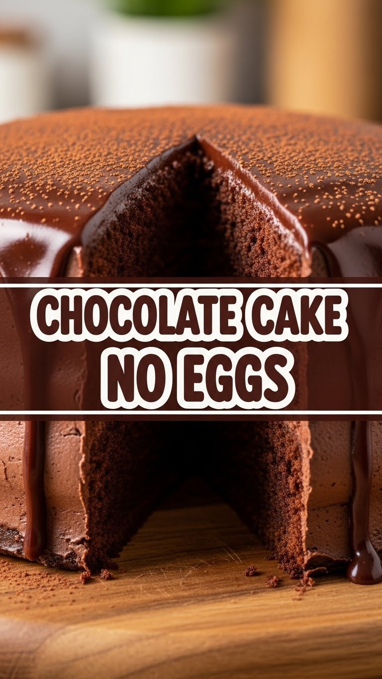 Chocolate Cake No Eggs