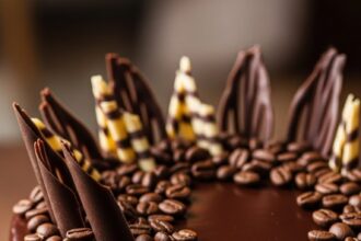 Coffee And Chocolate Cake