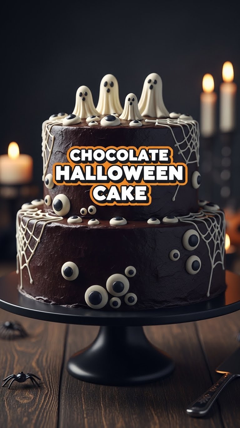 Chocolate Halloween Cake