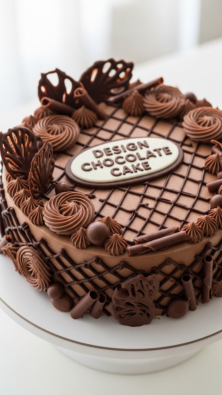 Design Chocolate Cake