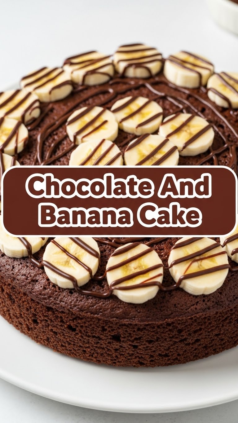 Chocolate And Banana Cake