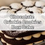 Chocolate Crinkle Cookies Box Cake