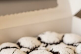Chocolate Crinkle Cookies Box Cake