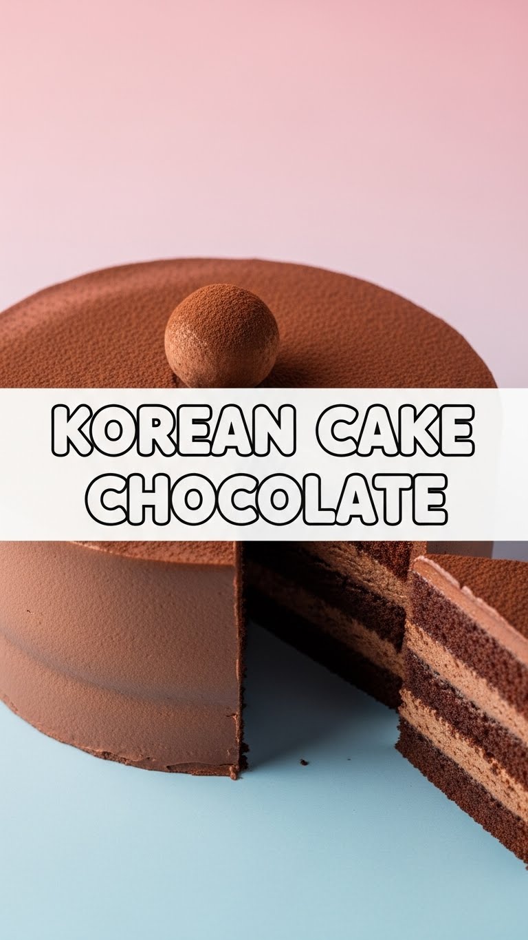 Korean Cake Chocolate