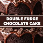 Double Fudge Chocolate Cake