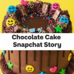 Chocolate Cake Snapchat Story