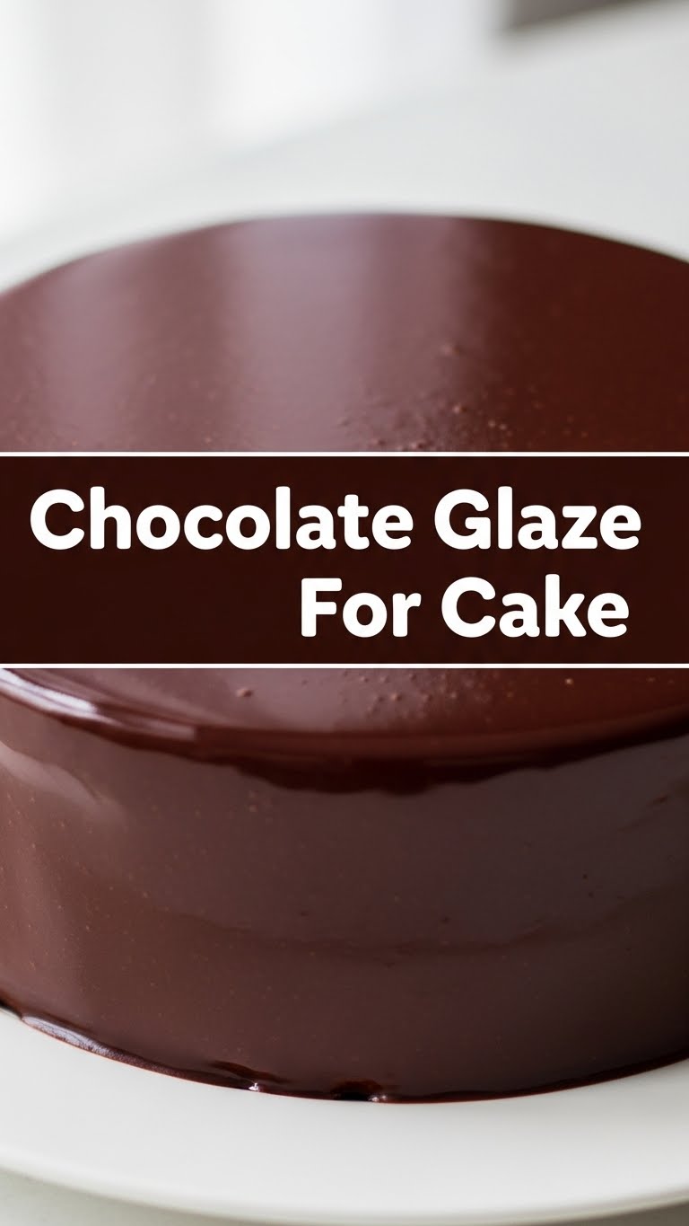 Chocolate Glaze For Cake