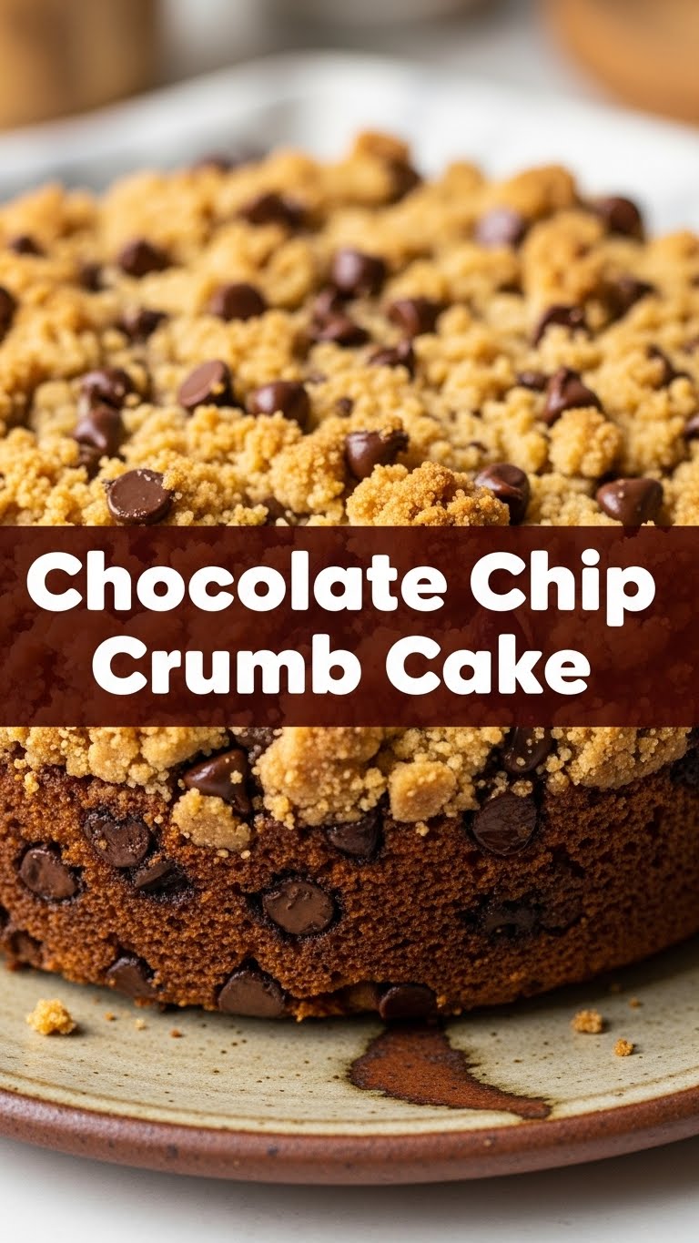 Chocolate Chip Crumb Cake