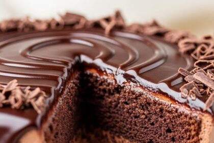 Chocolate Cake With Mousse Filling
