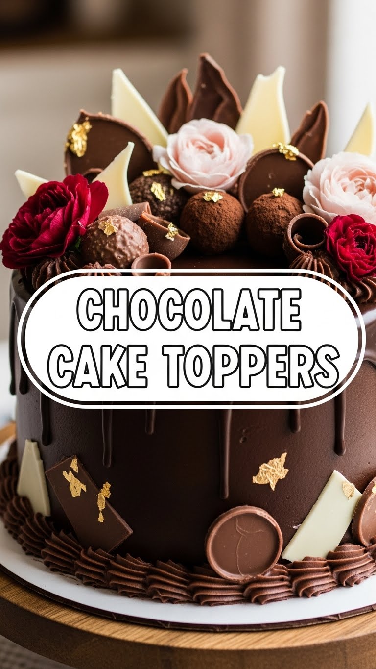 Chocolate Cake Toppers