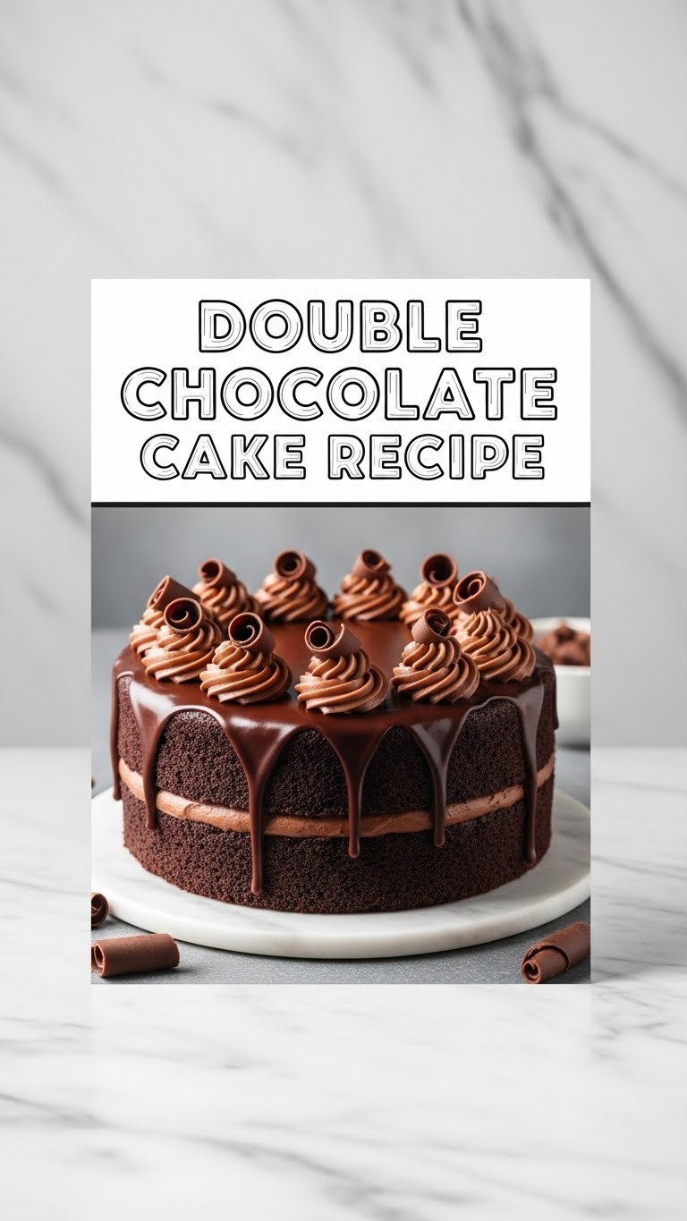 Double Chocolate Cake Recipe