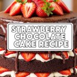 Strawberry Chocolate Cake Recipe