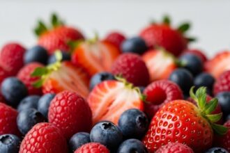 Chocolate Cake With Fruit