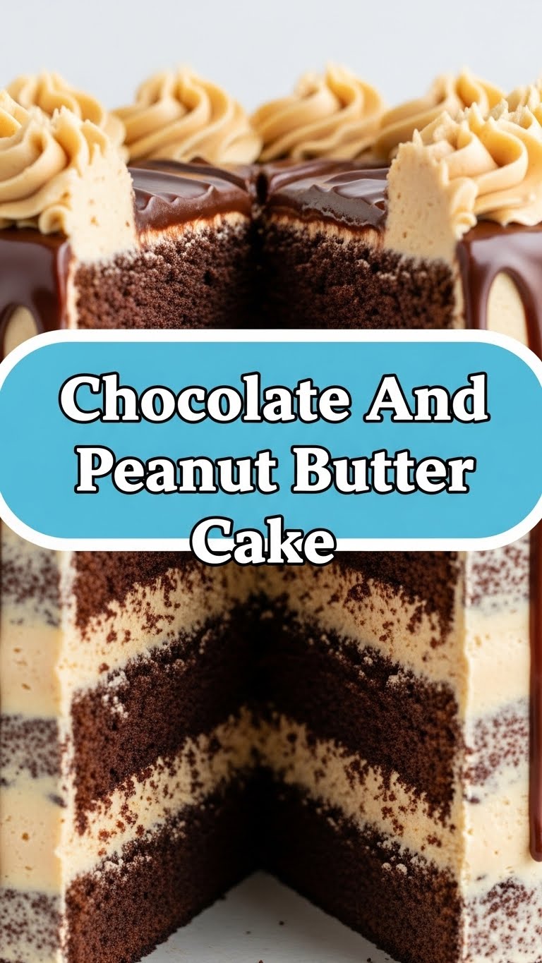 Chocolate And Peanut Butter Cake