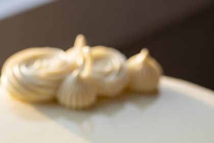 White Chocolate Mousse Cake